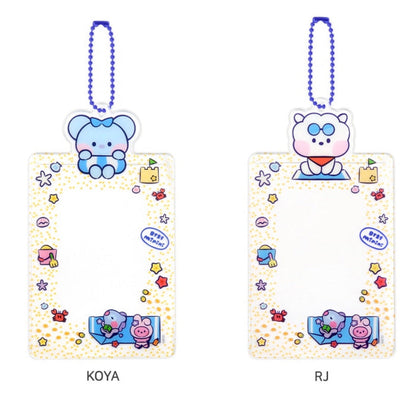 BT21 Official Minini Photocard Holder Summer Sky Version