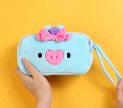 BT21 Official Plush Pen Pouch Party Version