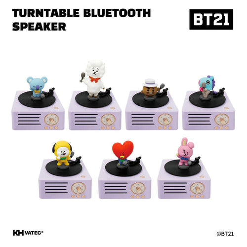 BT21 Official Turntable Bluetooth Speaker