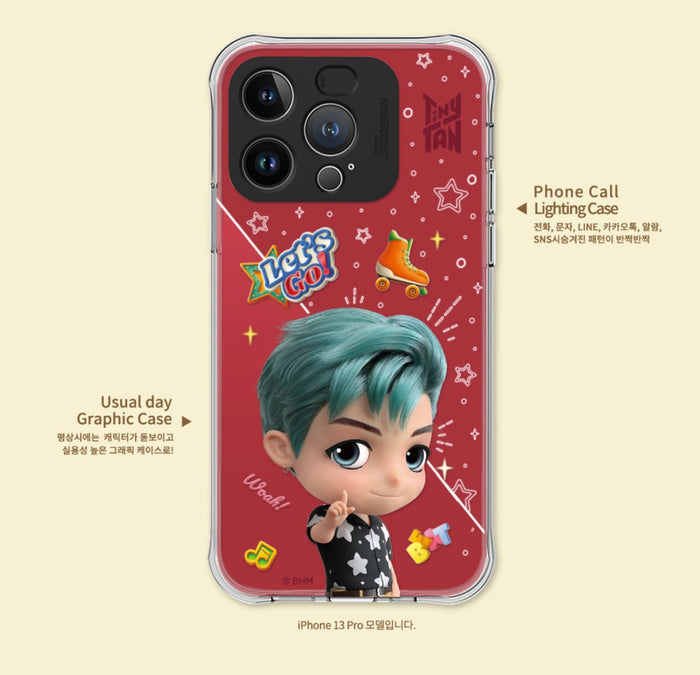 BTS TinyTAN Official Dynamite 3D Light up Phone Case (iPhone and Galaxy)