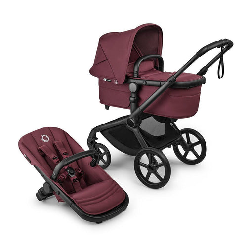 Bugaboo Fox 5 Renew Complete Pushchair - Dark Cherry