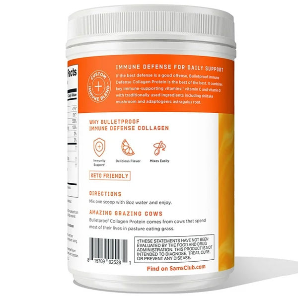 Bulletproof Immune Defense Collagen Protein 20serv