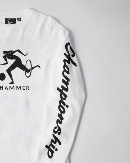By Parra - Divine hammer long sleeve t-shirt - white