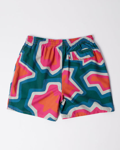 By Parra - Gem Stones Swim Shorts - Pink