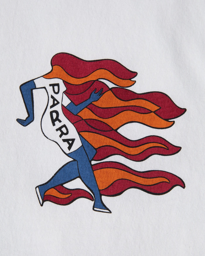 By Parra Not Finished Long Sleeve T-Shirt - White