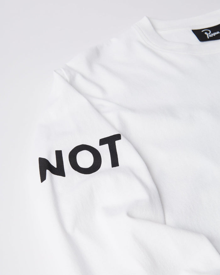 By Parra Not Finished Long Sleeve T-Shirt - White