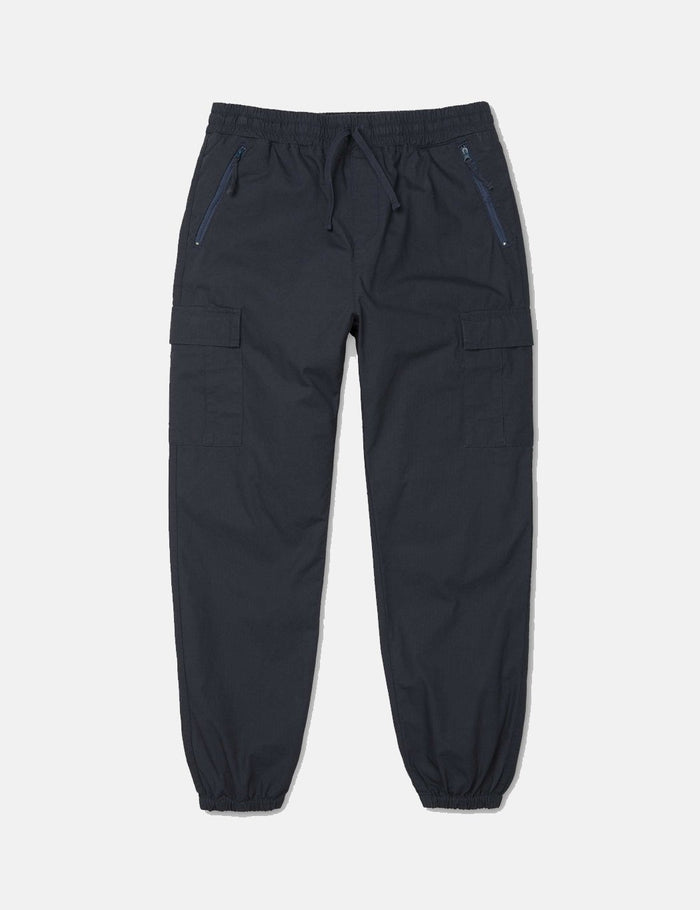Carhartt-WIP Cargo Jogger Pants (Ripstop) - Dark Navy Blue Rinsed