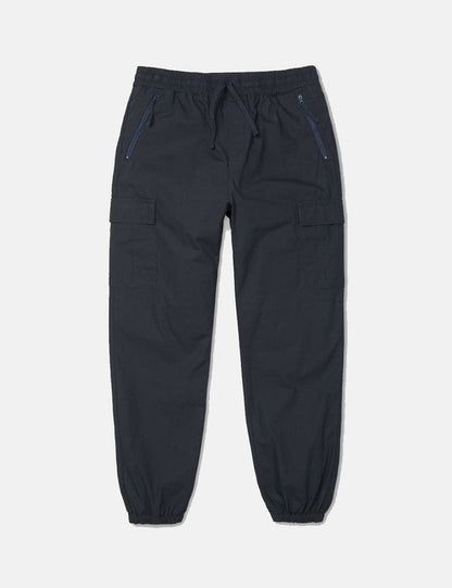 Carhartt-WIP Cargo Jogger Pants (Ripstop) - Dark Navy Blue Rinsed