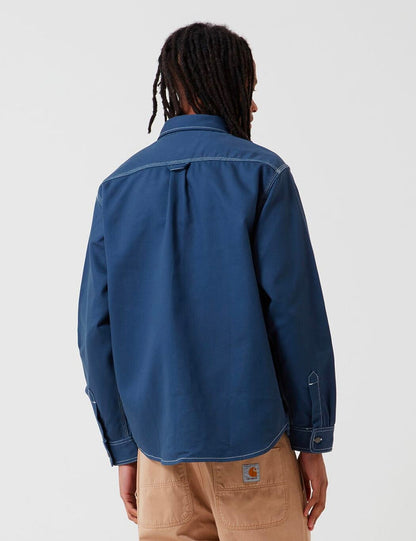 Carhartt-WIP Chalk Shirt Jacket (Regular Fit) - Blue Rigid