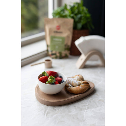 Carved Wooden Plate- Assorted Sizes/Sold Individually