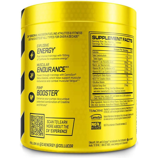 Cellucor C4 Original Pre Workout 60 Servings