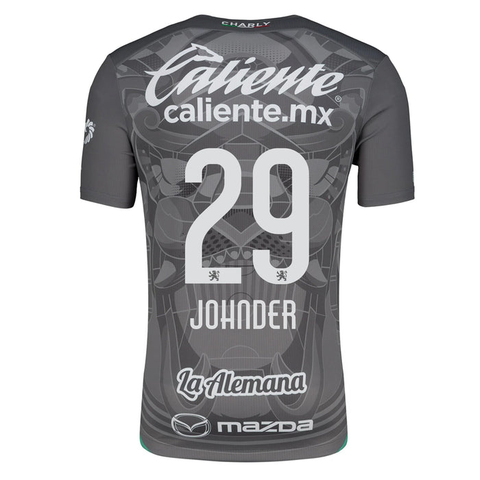 Charly Jhonder Cadiz Leon Third Jersey 24/25 (Grey/Green) | SoccerWearhouse