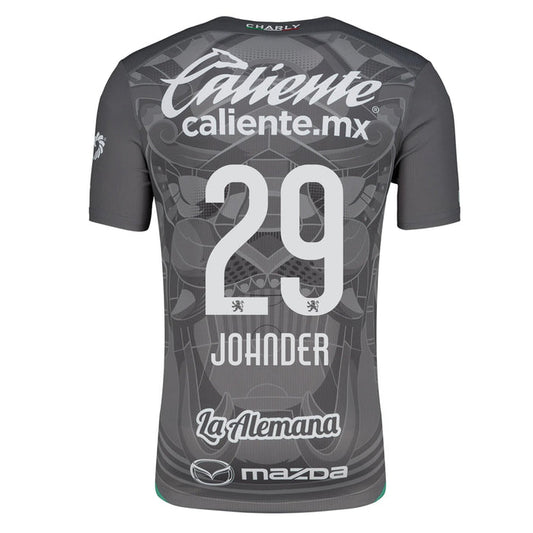 Charly Jhonder Cadiz Leon Third Jersey 24/25 (Grey/Green) | SoccerWearhouse