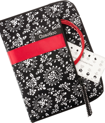 ChiaoGoo - 4" TWIST Red Lace Interchangeable Needle Set Small US 2-8