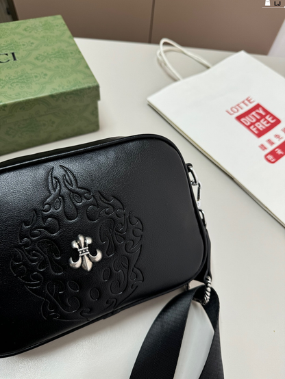 Chrome Hearts Leather Bag "Black"