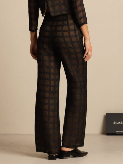 [Black] SilkSilky  Women's Pants 002