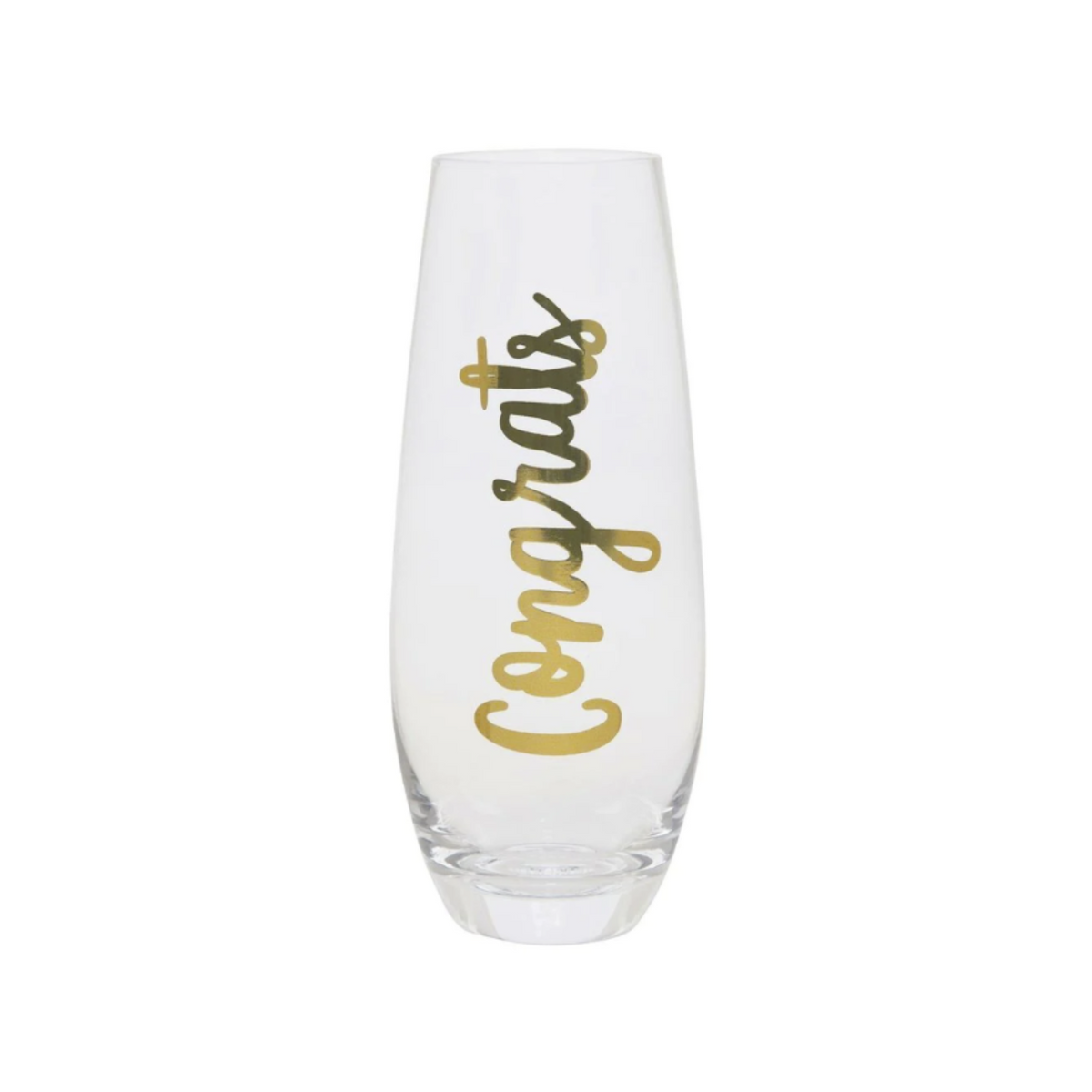 Congrats Flute Glass