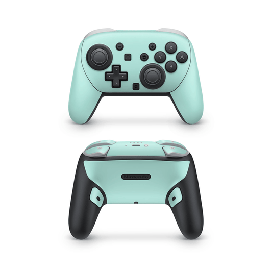 Cool Mint Nintendo Switch Pro Controller Decal Skins