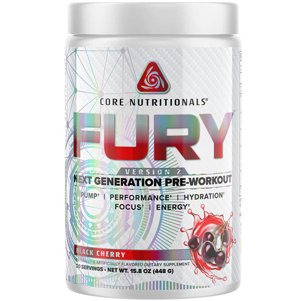 Core Nutritionals Fury V2 Pre-Workout 40/20 Servings