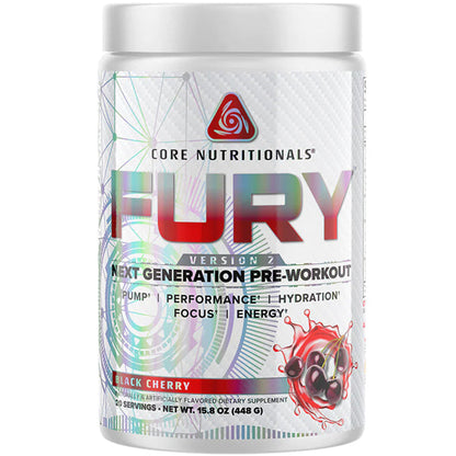 Core Nutritionals Fury V2 Pre-Workout 40/20 Servings