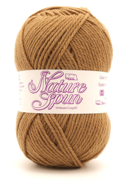 Small/Medium / Brown Sheep Co. - NatureSpun Worsted / Latte N93