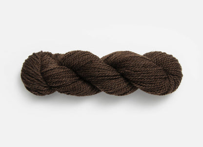 Small/Medium / Blue Sky Fibers - Woolstok / Dark Chocolate 1313