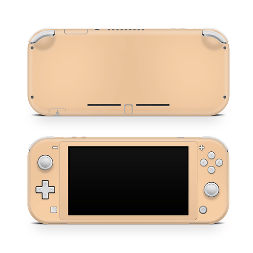 Creme Orange Nintendo Switch Lite Decal Skin