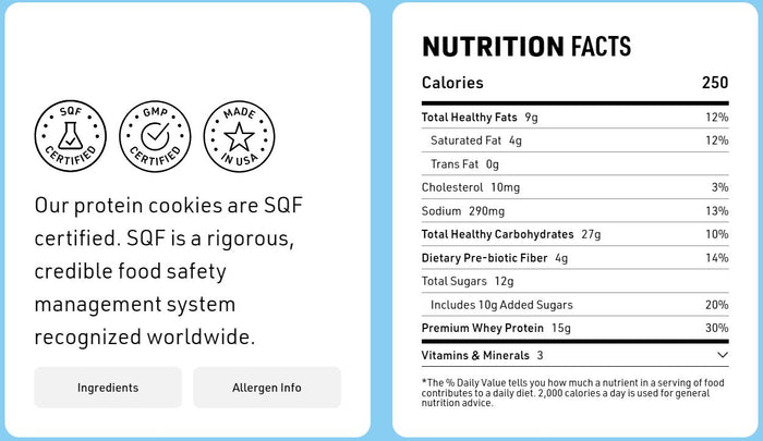 CTRL Soft Baked Protein Cookie 12pk