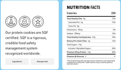 CTRL Soft Baked Protein Cookie 12pk
