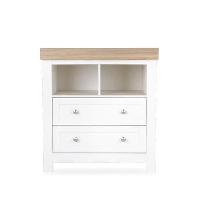 CuddleCo Burford Dresser Changer - White/Oak