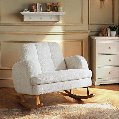 CuddleCo Etta Cuddle Chair - Boucle Off White