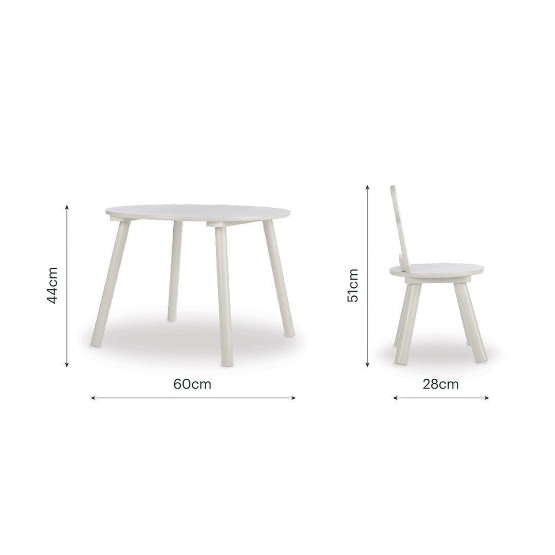 CuddleCo Play Table with 2 Chairs - Bear