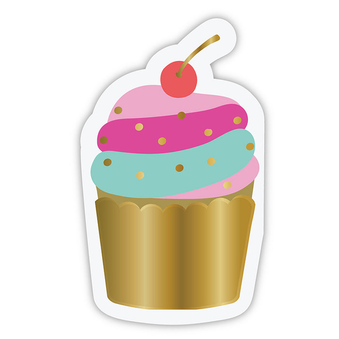 Cupcake Shape Beverage Napkin