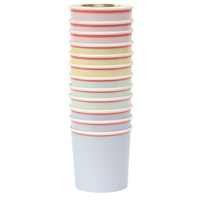 Cups- Assorted- Small- 12 Ct