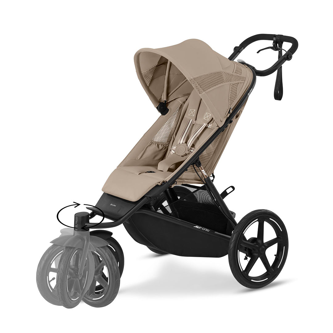 CYBEX Avi Spin Stroller - Almond Beige