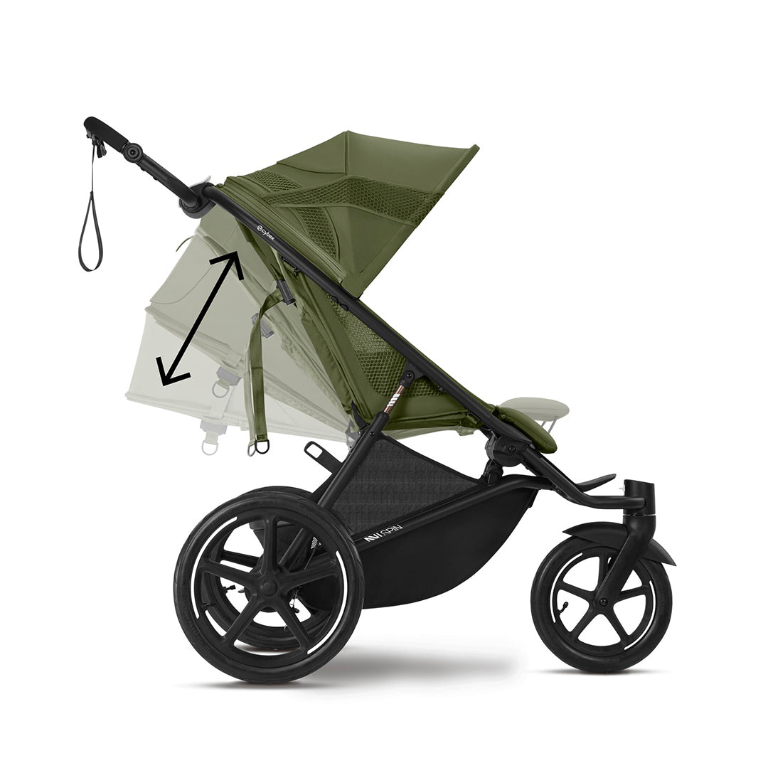 CYBEX Avi Spin Stroller - Moss Green