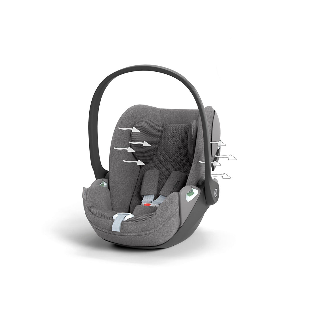CYBEX Cloud T i-Size Plus Car Seat - Mirage Grey