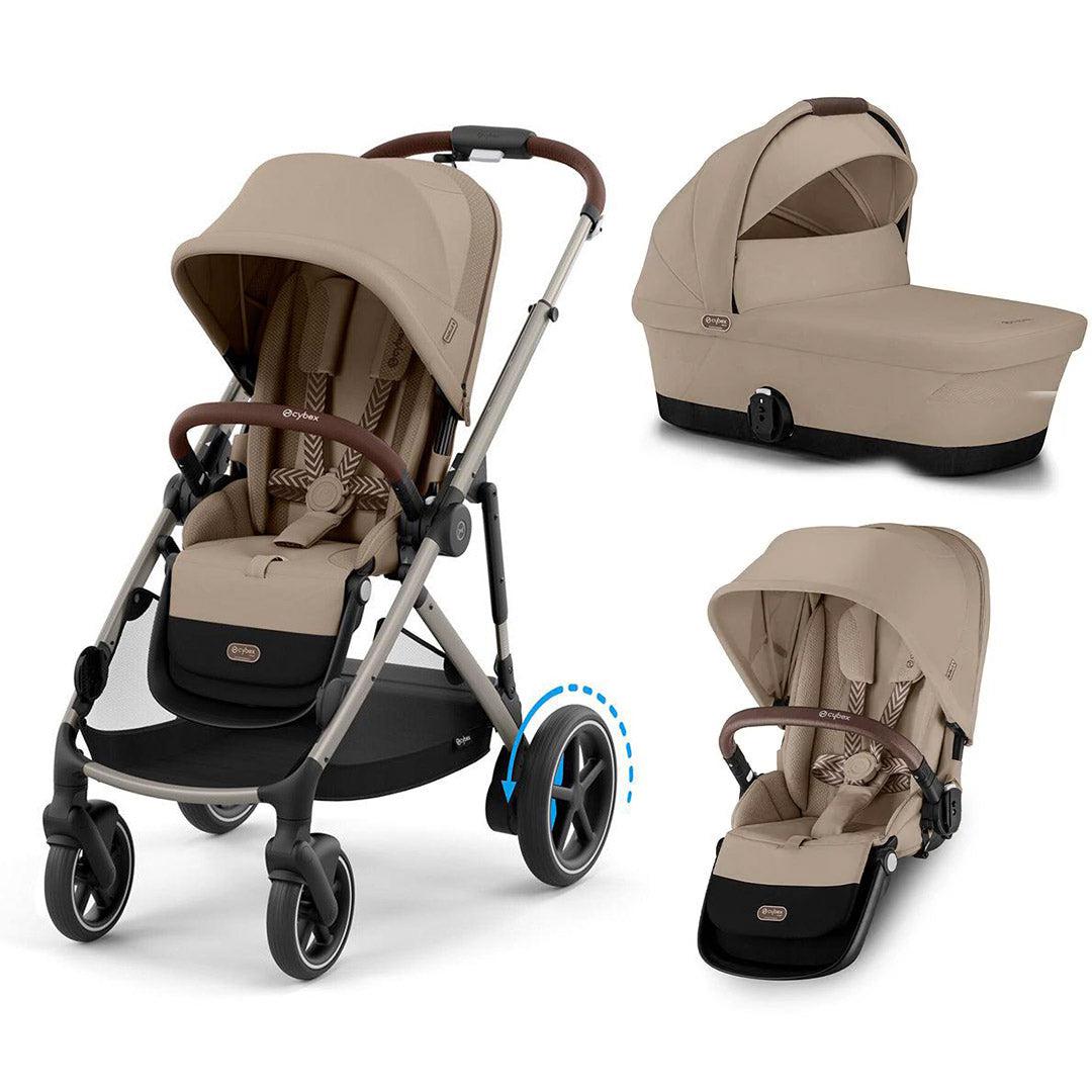 CYBEX e-Gazelle Double Pushchair