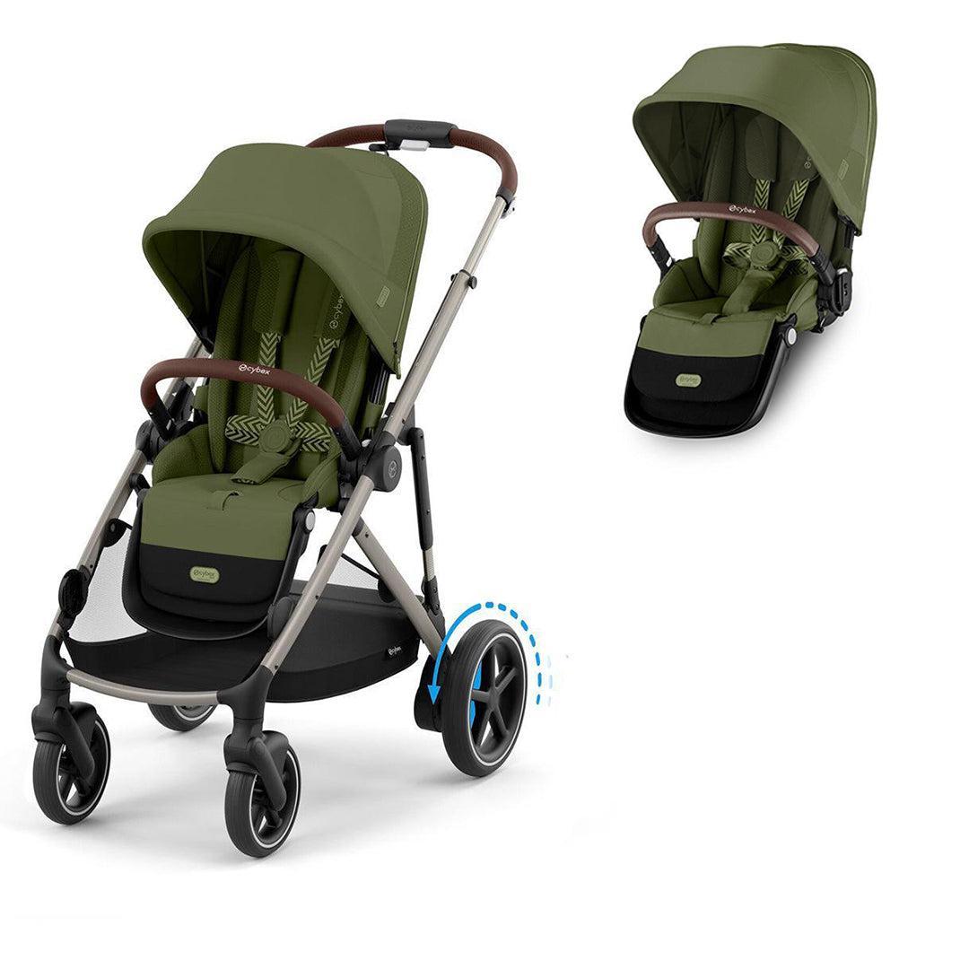 CYBEX e-Gazelle Double Pushchair