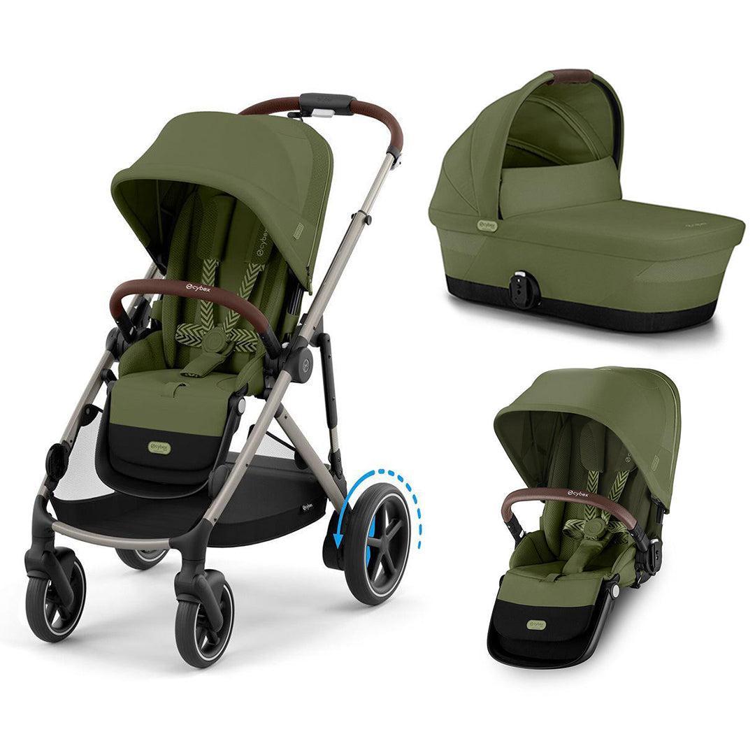 CYBEX e-Gazelle Double Pushchair