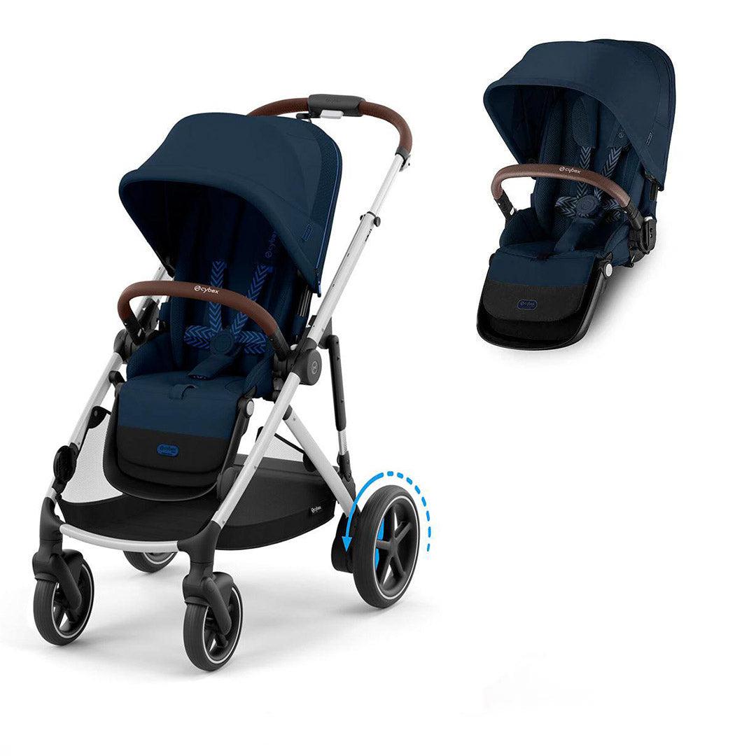 CYBEX e-Gazelle Double Pushchair
