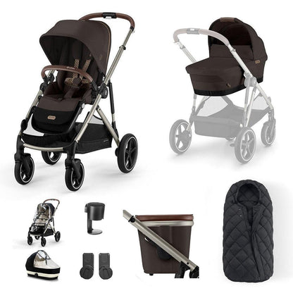 CYBEX Gazelle S Essential Pushchair Bundle