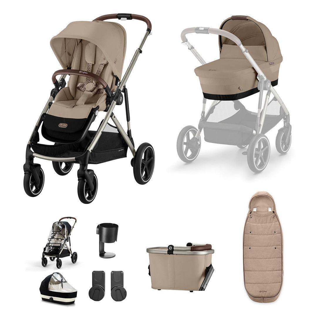 CYBEX Gazelle S Essential Pushchair Bundle