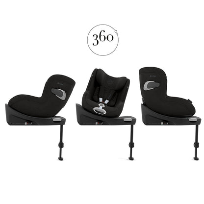 CYBEX Sirona Ti i-Size Plus Car Seat - Sepia Black