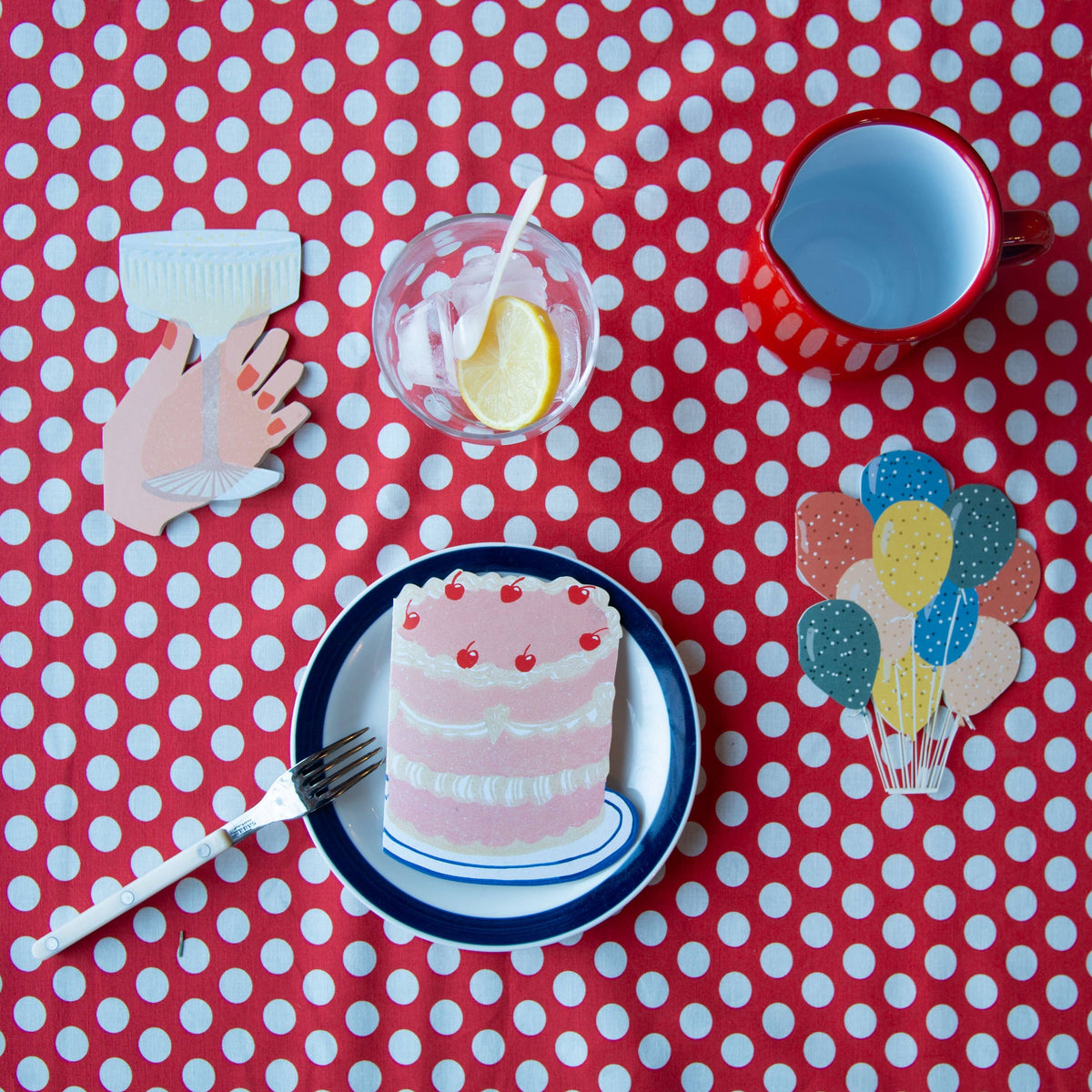 Coupe Chin-Chin - Die Cut Card