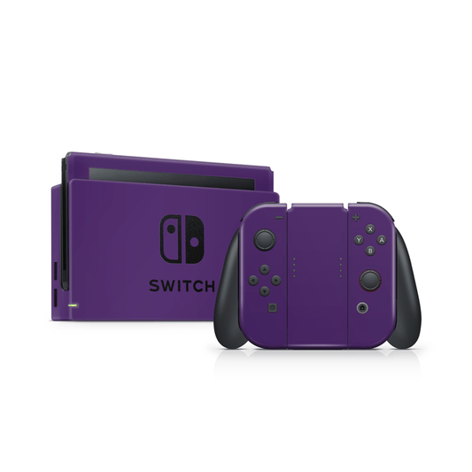 Deep Purple Nintendo Switch Decal Skin