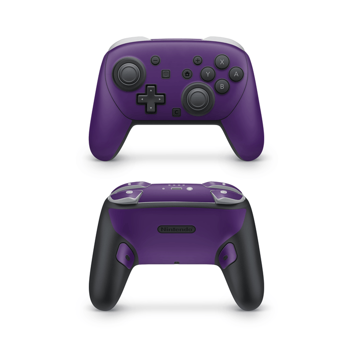Deep Purple Nintendo Switch Pro Controller Decal Skins