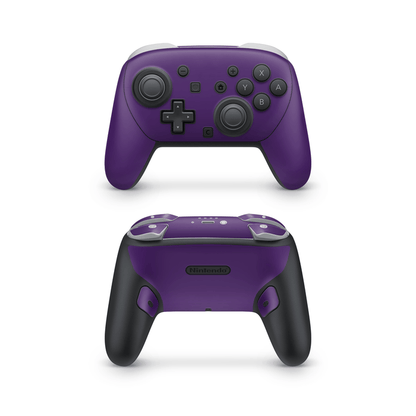 Deep Purple Nintendo Switch Pro Controller Decal Skins