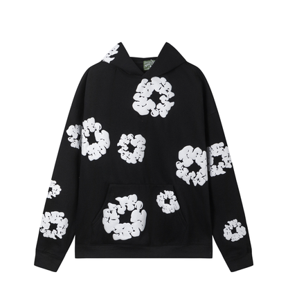 Denim Tears Cotton Wreath Hoodie "Black"
