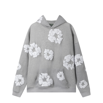 Denim Tears Cotton Wreath Hoodie "Grey"
